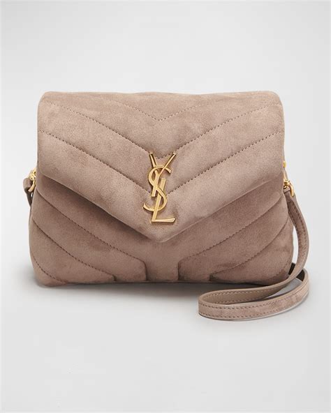 suede YSL crossbody